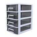 Frcolor Storage Drawer Drawers Plastic Organizer Cabinet Box Closet Desktop Unit Type Shelf Stacking Furniture Bins Layer Multi