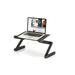 Eternal Portable Adjustable Laptop Desk Stand Table Vented | Light Weight Ergonomic Bed Tray Tablet Lap Desk Black