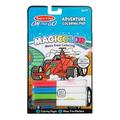 Melissa & Doug On the Go Magicolor Coloring Pad: Adventure - 18 Coloring Pages and 4 Markers - FSC Certified