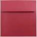 JAM 6 x 6 Envelopes Jupiter Red Metallic 1000/Carton