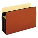 Pendaflex 5 1/4 Expansion Pocket Straight Cut Redrope 10/Box