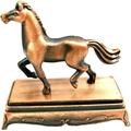 Horse Trotting on Stand Die Cast Metal Collectible Pencil Sharpener