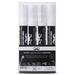 Mr. Pen- White Chalk Markers 4 Pack Dual Tip 8 Labels White Liquid Chalk Marker Chalk Markers