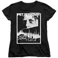 Pet Sematary Poster Art Women s T-Shirt Black