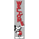 Eureka EU-849342 Mickey Mouse Throwback Welcome Vertical Banner