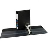 Avery Heavy Duty Binders with One Touch EZD Rings - 3 Binder Capacity - Letter - 8 1/2 x 11 Sheet Size - 670 Sheet Capacity - 3 x D-Ring Fastener(s) - 4 Internal Pocket(s) - Chipboard Poly - Black