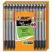 BIC Xtra-Smooth Mechanical Pencils with Erasers 40-Count Pack Bulk Mechanical Pencils for School Supplies