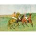 Jockeys and Race Horses Poster Print by Edgar Degas (36 x 24) # 55445