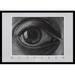 Eye - M.C. Escher Laminated & Framed Poster (28 x 20)