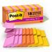 Post-it Super Sticky Dispenser Pop-up Notes 3 in x 3 in Energy Boost 18 Pads