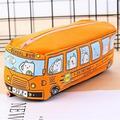 Orange Stationery Supplies Muji Hello Kitty Japanese The Packet students Kids Cats School Bus pencil case bag office FreeShipping