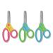 Ultra Soft Handle Scissors W/antimicrobial Protection Rounded Tip 5 Long 2 Cut Length Randomly Assorted Straight Handle | Bundle of 2 Each