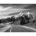 Teton Park Road and Teton Range Grand Teton National Park Wyoming Poster Print by Adam Jones (34 x 27)