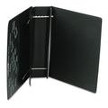 Charles Leonard VariCap Expandable Binder 2 Posts 6 Capacity 11 x 8.5 Black Each