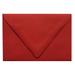 A1 Contour Flap Envelopes (3 5/8 x 5 1/8) - Ruby Red (50 Qty.)