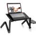 Ktaxon 360Â°Folding Adjustable Laptop Notebook Desk Table Stand Bed Tray W/Mouse Tray