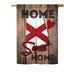 Ornament Collection - State Alabama Home Sweet Home Americana - Everyday States Impressions Decorative Vertical House Flag 28 x 40 Printed In USA