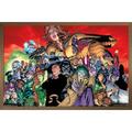 DC Comics - The Legion of Doom - Villains Wall Poster 22.375 x 34 Framed