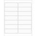 Crystal Clear Labels: 4 x 1 1/3 Clear Rectangle Laser Labels - 1 400 Labels 14/Sheet