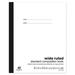 Office Depot Standard Composition Book 6 7/8in. x 8 1/2in. Wide Ruled 40 Sheets 4170721