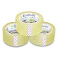 EcoSwift Brand Premium 1.88 in. x 55 yd. Clear Packing Packaging Tape 1.6 Mil 6-Pack