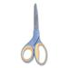 Titanium Bonded Scissors 8 Long 3.5 Cut Length Gray/yellow Straight Handle | Bundle of 5 Each