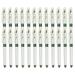 Pentel EngeGel Tradio 0.5mm Needle Tip Green Liquid Gel Pen 12pc Box 2-Pack