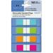 Sparco Pop-Up Dispenser Page Flags - 140 x Assorted - 0.50 - Assorted - Cellophane - Self-adhesive Repositionable Removable Writable - 140 / Pack | Bundle of 5