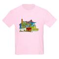 CafePress - San Francisco Travel Poster T Shirt - Light T-Shirt Kids XS-XL