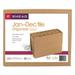 Smead Indexed Expanding Kraft Files 12 Sections Elastic Cord Closure 1/12-Cut Tabs Letter Size Kraft (70186)