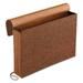 Standard Expanding Wallet 5.25 Expansion 1 Section Legal Size Red Fiber | Bundle of 5 Each