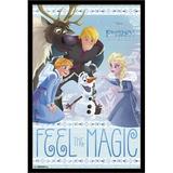 Disney Frozen: Olaf s Frozen Adventure - Elsa Wall Poster 22.375 x 34 Framed