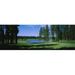 Trees on a golf course Edgewood Tahoe Golf Course Stateline Nevada USA Poster Print by - 36 x 12