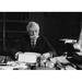 Oliver Wendell Holmes Jr./N(1841-1935). American Jurist. Photographed Seated At His Desk C1924. Poster Print by (24 x 36)