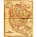 North America 1862 by Vintage Maps (18 x 24)