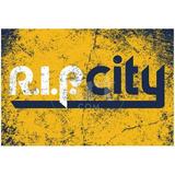 R.I.P. City Distressed Navy Poster 19x13 Sold by Art.Com