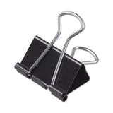 Binder Clips In Dispenser Tub Medium Black/silver 24/pack | Bundle of 2 Packs