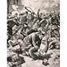 Posterazzi Hand To Hand Fighting On The Western Front Between German & French Soldiers From The War Illustrated Album Deluxe Published London Poster Print - Large - 26 x 32