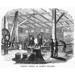 Boston: Foundry 1855. /Ncasting Cannon Parts At Cyrus Alger S Iron Foundry In Boston Massachusetts. Wood Engraving American 1855. Poster Print by (18 x 24)