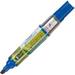PILOT V Board Master BeGreen Refillable Dry-Erase Markers Chisel Tip Blue Ink 12 Count