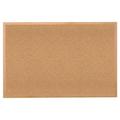 Natural Cork Bulletin Board with Wood Frame 18 H x 24 W | Bundle of 5 Each