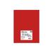 Paper Accents Cardstock 8.5 x 11 250pc Smooth 65lb Dark Red