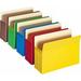 Smead Colored File Pockets 5.25 Expansion Letter Size Assorted Colors 5/Box (73836)