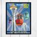 Seattle The City of the Future 1962 World s Fair Travel Poster 11 x 14 Print