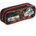 Jurassic World Single Zipper Black Pencil Case