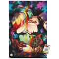 DC Comics - Harley Quinn and Poison Ivy Pride Wall Poster with Pushpins 22.375 x 34