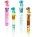 4 Pieces Fun Pens Ballpoint Pen Animal Shaped Design Cartoon Pen Fun Pens for Kids Office School Supplies 0.7 mm (Dinosaur)