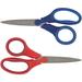 Fiskars Schoolworks 5 Kids Scissors - 5 Overall Length - Left/Right - Stainless Steel - Pointed Tip - Assorted - 2 / Pack | Bundle of 5