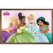 Disney Ultimate Princess Celebration - Group Wall Poster 14.725 x 22.375 Framed