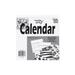 Accent Design Paper Accents Create Your Own Calendar 8 x 8 2023-2024 white blank undated calendar pages with 14 gridded months great for teachers crafters and DIY